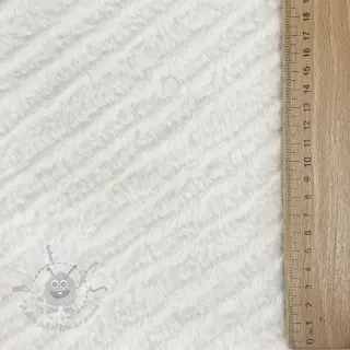 Umjetno krzno Stripes ecru