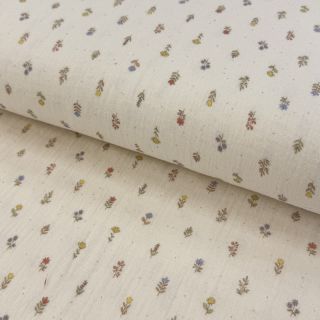 Tetra Tkanina/Muslin Flowers Mia digital print ORGANIC