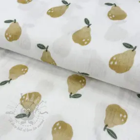 Tetra Tkanina/Muslin Pears design B digital print