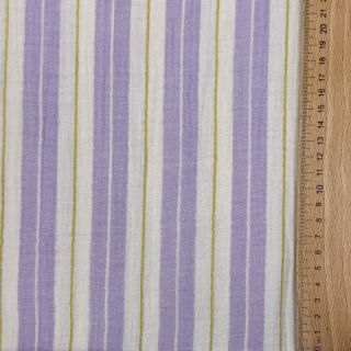 Tetra Tkanina/Muslin YARN DYED Line purple