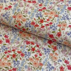 Viscose s lanom CREPE Flowers Gina digital print