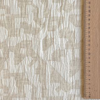 Pamuk s lanom JACQUARD Abstarct natural