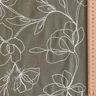Viskoza s lanom EMBROIDERY Flower Danielle pickle