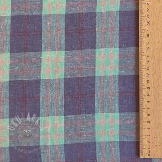 Viskoza s lanom YARN DYED Square green