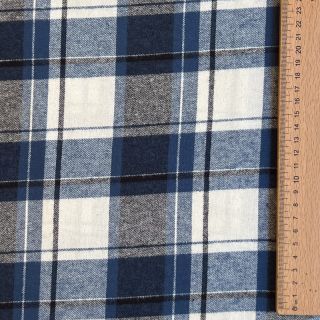 Pamučna tkanina YARN DYED CHECK BRUSHED Silva design A