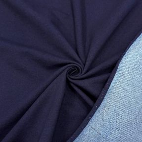 Tkanina trenirka DENIM indigo blue