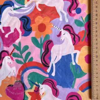 Pamuk Unicorns multi digital print