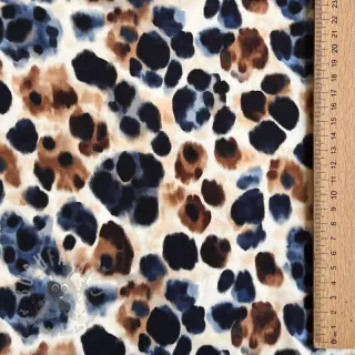 Viskoza SATIN Animal skin ecru digital print