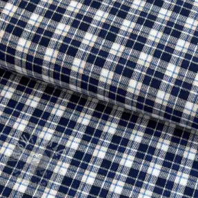 Pamučna tkanina YARN DYED CHECK BRUSHED Silva design B
