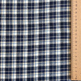 Pamučna tkanina YARN DYED CHECK BRUSHED Silva design B