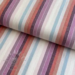 Pamučna tkanina YARN DYED Line multi