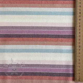 Pamučna tkanina YARN DYED Line multi