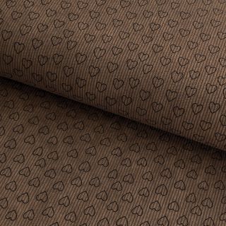 Rastezljivi baršun STRETCH Little love taupe