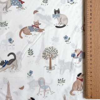 Pamuk Vive la France design A digital print