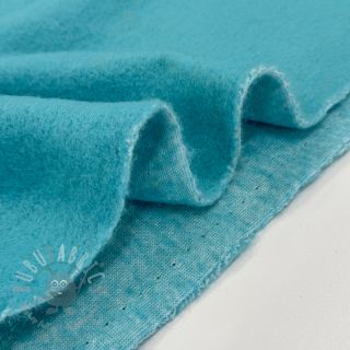 Tkanina za kapute PRATO wool aqua
