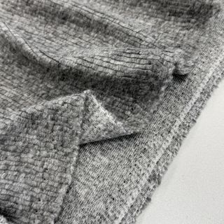 Tkanina za kapute PRATO wool light grey melange