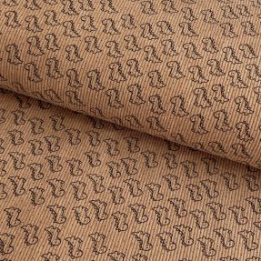 Corduroy STRETCH Little dino sand