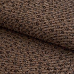 Corduroy STRETCH Little hedgehog taupe