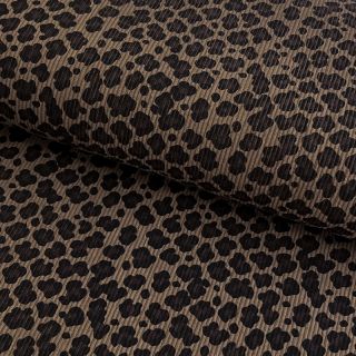 Rastezljivi baršun STRETCH Little Leopard taupe