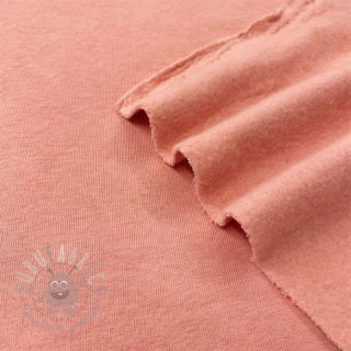 Triko materijal čupav JOGGING old rose