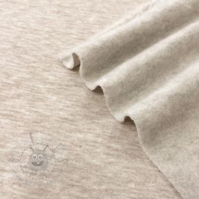 Triko materijal čupav JOGGING beige melange