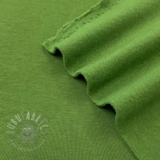 Triko materijal čupav JOGGING green