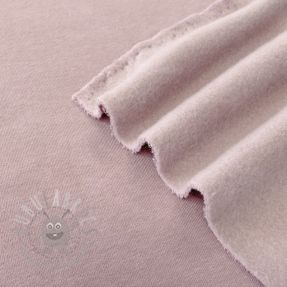 Triko materijal čupav JOGGING mauve