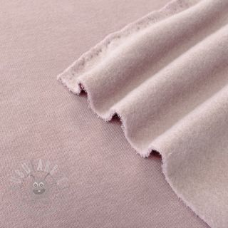 Triko materijal čupav JOGGING mauve