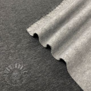 Triko materijal čupav JOGGING grey melange