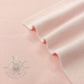 Triko materijal čupav JOGGING soft rose