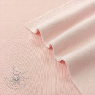 Triko materijal čupav JOGGING soft rose