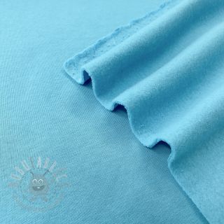 Triko materijal čupav JOGGING turquoise