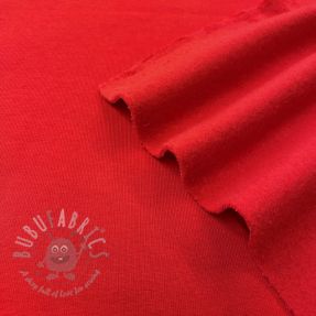 Triko materijal čupav JOGGING red