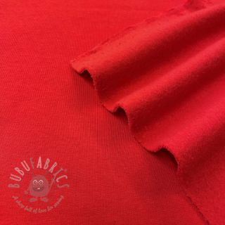 Triko materijal čupav JOGGING red