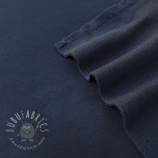 Triko materijal čupav JOGGING navy