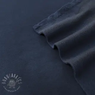 Triko materijal čupav JOGGING navy
