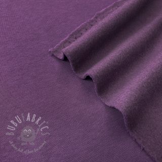 Triko materijal čupav JOGGING dark purple