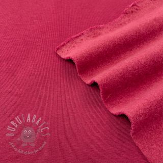 Triko materijal čupav JOGGING cerise