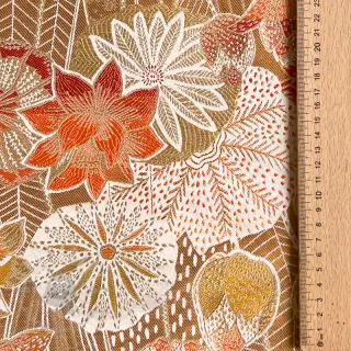 Dekorativna tkanina jacquard Opium allover peanut