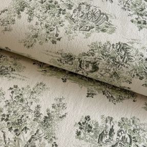 Dekorativna tkanina RUSTIC VINTAGE PRINT Gabrielle kaki