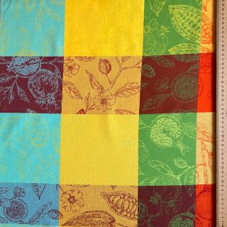 Dekorativna tkanina FRENCH TABLE CLOTH JACQUARD Cabosse allover summer