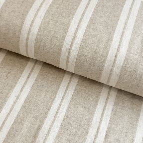 Dekorativna tkanina jacquard LINEN LOOK Etretat lin