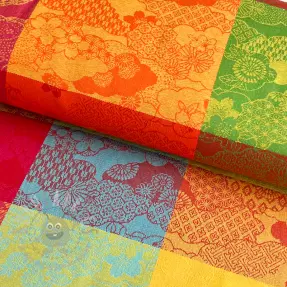 Dekorativna tkanina FRENCH TABLE CLOTH JACQUARD Niwa allover summer