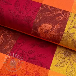 Dekorativna tkanina FRENCH TABLE CLOTH JACQUARD Cabosse allover harissa