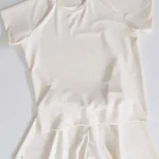 Jersey VISCOSE TENCEL off white