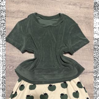 Elastični frotir dark green
