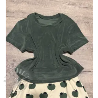 Elastični frotir dark green