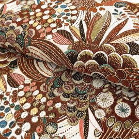 Dekorativna tkanina jacquard Cleopatre rouge