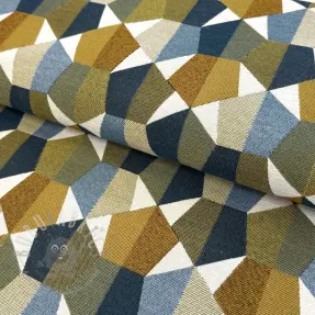 Dekorativna tkanina jacquard Mustang blue