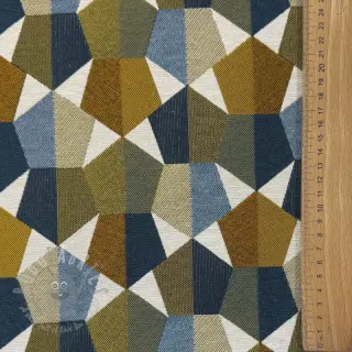 Dekorativna tkanina jacquard Mustang blue